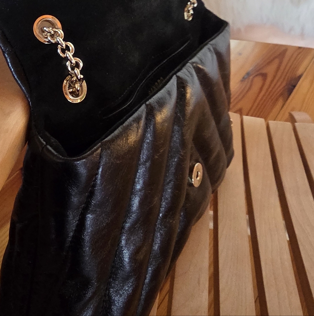 Sandro Mila Quilted Leather Bag - Picture 13 of 14